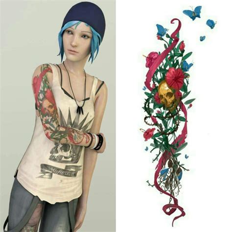 chloe price tattoo sleeve|chloe necklace life is strange.